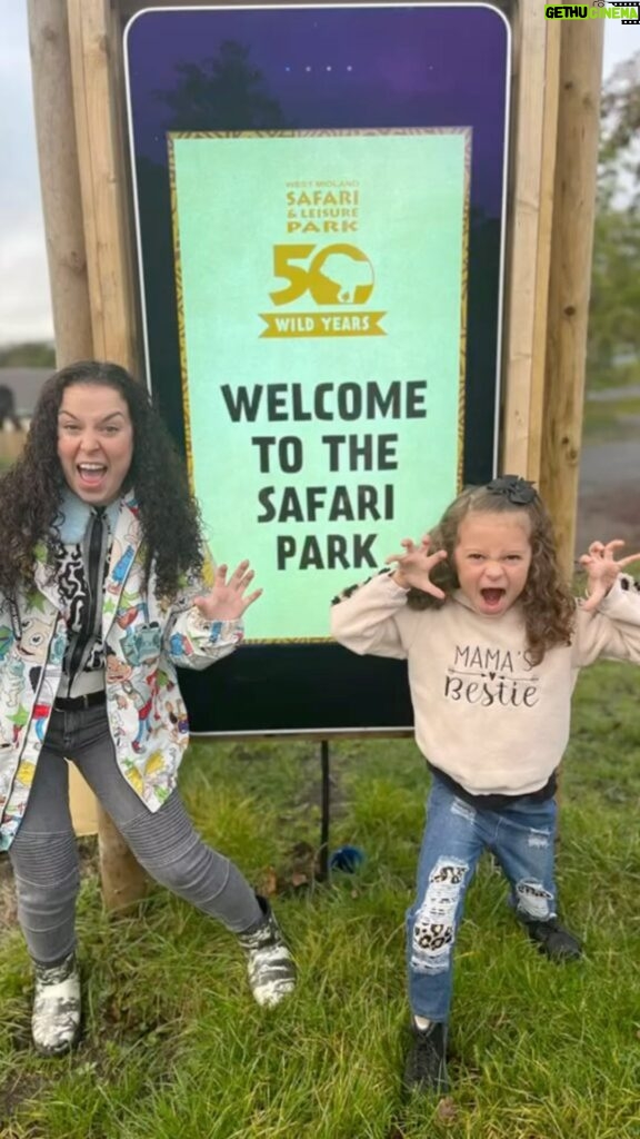 Dani Harmer Instagram - We had the most magical time @westmidsafari ! I honestly can’t recommend it enough! Something for the whole family! And yes I did cry because I got to see an actual giraffe 🦒 in real life for the 1st time ever!! That is something that will stay with me forever so can’t thank you enough @westmidsafari for helping me create a core memory for me and my family! There is soooooo much to do that we couldn’t squeeze it all in so we can’t wait to come back! Which will be very soon! Spooky Spectacular is on until November 5th so grab tickets while you can because you don’t want to miss out!! 🎃 #gifted