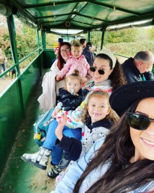 Dani Harmer Instagram - This is Halloween 🎃 👻!!!!
What a fab day @westlodgefarmpark can’t recommend their pumpkin patch enough! So much to do! The kids loved it!! 
Not an ad or gifted! Just had an amazing time and wanted to share 😊