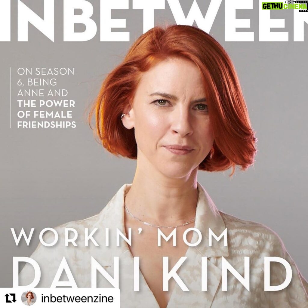 Dani Kind Instagram - Thanks for having me @inbetweenzine new season of @workinmoms airs JAN 4th on @cbc 📸 @caitcronenberg