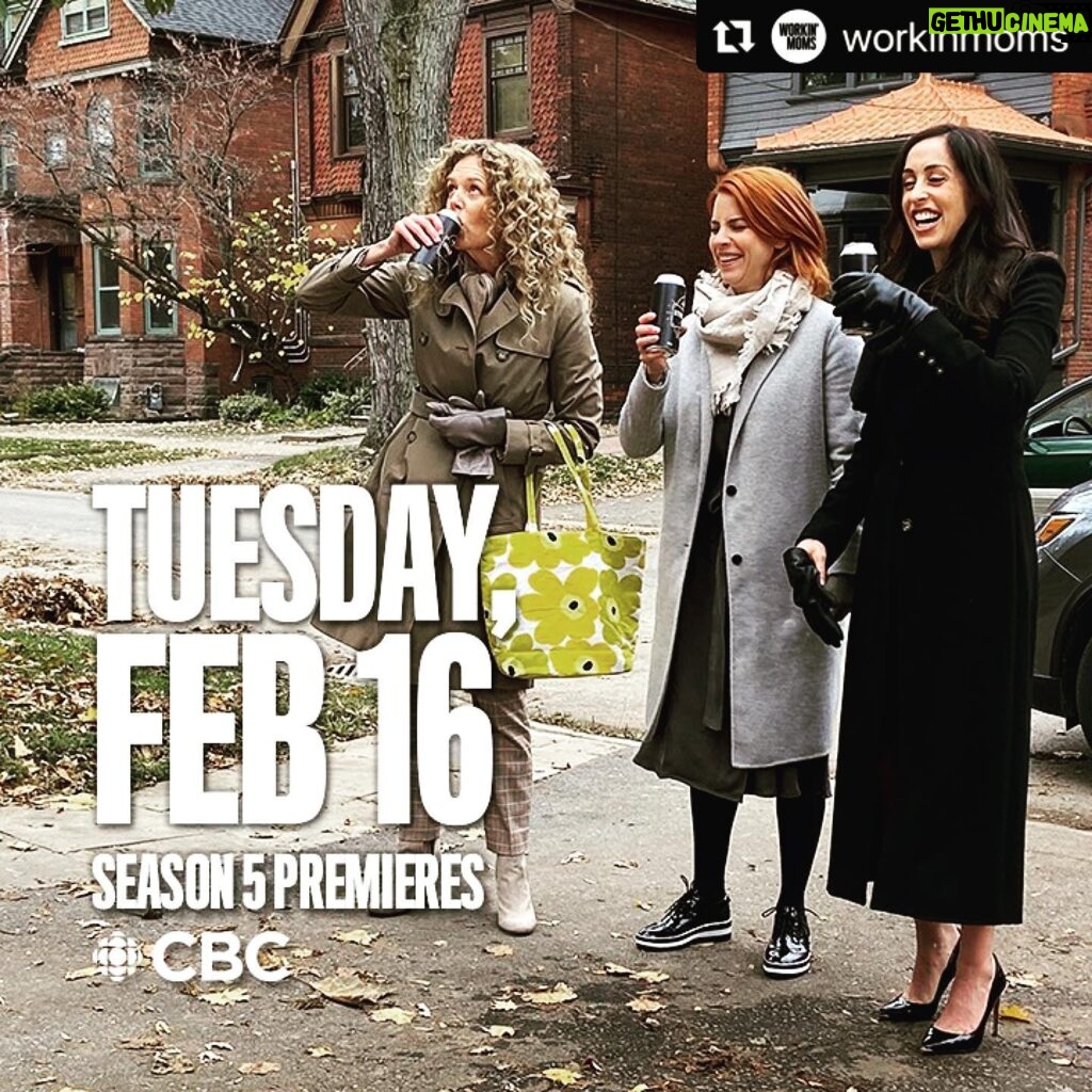 Dani Kind Instagram - Official Canadian air date for season 5 of @workinmoms !! Tune in February 16th on @cbc #workinmoms