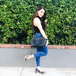 Daniela Bobadilla Instagram - Happy Friyay friends 🌻⁣
I’ve got some exciting things in the works 🙊 ...stay tuned - the next couple of weeks are going to be quite exciting... starting with something modern on Wednesday... ⁣
⁣
In the meantime, meetings. And meetings = wearing your favorite outfits to help you feel confident 💃🏻 ⁣
⁣
These are some of my all time favorite shoes! No shame. I had to show them off. Not only are they floral (flowers for life), they’re a souvenir from @abcthemiddle ❤️ They were Lexie’s sorority rush shoes and I will treasure them forever. ⁣
⁣
Do you have any special accessories that help you feel confident or have special meaning to you?

#lovelulus #contest