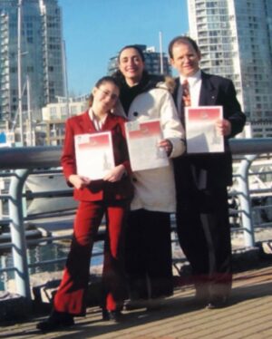 Daniela Bobadilla Instagram - HAPPY CANADA DAY 🇨🇦 to all of my fellow Canadians!!! Today on the blog I am sharing my immigration story! LINK IN BIO⁣
⁣
It’s so crazy to think that it’s been 20 years since that fateful day that my brave parents packed up all of our stuff and put me on a plane with them to start a new life in Vancouver, Canada...⁣ stay tuned for part 2.
⁣
I wish with all of my heart that this was a normal year where I could be there and celebrate under the fireworks!