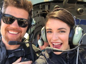 Daniela Bobadilla Instagram - Happy belated Love Day, friends 🥰❤️ May we all keep celebrating the love that surrounds us year round. Life is truly an adventure best navigated with loved ones.

@beauwirick, my forever valentine,  Thank you for being the best adventure partner a girl could ask for 🥰 

& our next adventure starts today 🎬👩🏻‍❤️‍👨🏻 It still doesn’t feel real that we get to act together again but here we are! I can’t wait to fall in love with you all over again.