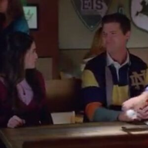 Daniela Bobadilla Instagram - This episode aired 5 years ago today 😳 time FLIES! If you had told me on this day that I would be married to this guy less than two years later… I would have freaked out 🙈😍 

The irony of this scene is that I was the one embarrassingly trying to get @beauwirick‘s attention on set that day 🙈

Forever indebted to the writers of @themiddle for not only introducing us, but literally penning our meet-cute 🥰

ps. we maaaaay be acting opposite each other in a super special project in the veeeeery near future… 🤫