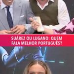 Daniela Boaventura Instagram - A @danielaboaventura fez um desafio de português para o Suárez e o Lugano 👀 Quem se saiu melhor? 🇺🇾🇧🇷 #BolaDePrataESPN