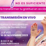 Daniela Droz Instagram - 🪩GRATIS MASTER CLASS 🪩 Este jueves 16 nov a las 8pm hora PR🇵🇷, 7pm Florida Central. Solo para los que se conecten esa noche conmigo recibirán un 🎁regalo especial🎁 de mi parte donde podremos estar mucho más cerca. #masterclass #coaching #coachingonline #danieladroz #gratitud #agradecimiento #alegríaybombaeehh