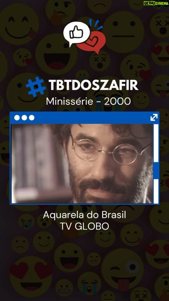 Daniela Escobar Instagram - Alfredo, o polonês que vendia tecido de porta em porta. #tbt Aquarela do Brasil foi a minissérie da Rede Globo no final do ano 2000. Esse foi um dos trabalhos que mais gostei de fazer, ainda mais com a direção sensacional de Jayme Monjardim, Carlos Magalhães e contracenando com Dani Escobar. Essa minissérie mexeu muito comigo por me lembrar muito do meu avô, que falava com esse sotaque e a história do povo judeu durante a época da imigração do povo polonês para o Brasil. Me emociono até hoje quando vejo. @danielaescobar @jaymemonjardim @mariafernandacandidooficial @trlacerda @edsoncelulari @adrianalessaoficial Grande abraço a vocês e a todos que estiveram conosco nessa obra. @tvglobo @globoplay #minisserie #dramaturgia #dramaturgiabrasileira #novela #tvglobo #projac #globoplay #tbtdoszafir