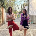 Daniela Ramírez Instagram - 🥷🏻🎬 💫 con mi hija querida @fran_aronsson