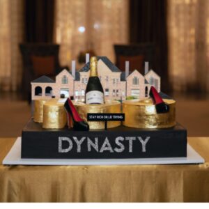 Daniella Alonso Instagram - Our 100th Episode airs tonight! 🍾 What an adventure it has been! Grateful for our amazing cast and crew and fans who have made 💯 possible!  #Dynasty🎉🎉🎉 📸 @maddisonbrown and LaShan💕