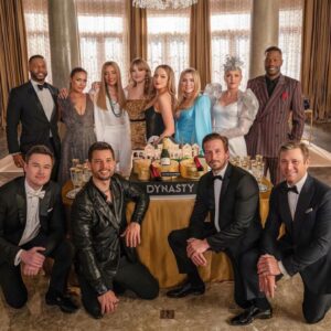 Daniella Alonso Instagram - Our 100th Episode airs tonight! 🍾 What an adventure it has been! Grateful for our amazing cast and crew and fans who have made 💯 possible!  #Dynasty🎉🎉🎉 📸 @maddisonbrown and LaShan💕