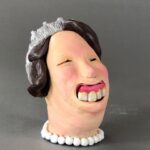 Daniella Pineda Instagram - “YAS QUEEN” . . . Acrylic and Clay. By me!