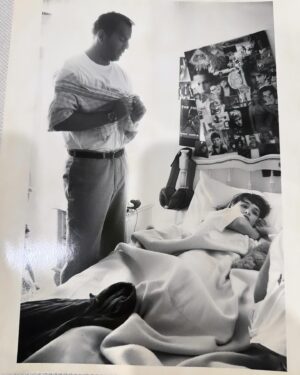 Danielle Harris Instagram - Wow. How lucky was I to be in this. I wish I’d known then. Tony Scott& Damon& BW…Thinking of BW. He liked to bust my balls. Sending him love and praying for him. 💝