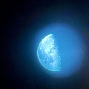 Danielle Mathers Instagram - The last Waning Gibbous cycle of this moon was really showin off her beautiful skin the past few days 🌗 she even let the old iPhone snap a headshot!
•
•
•
•
#iphonephotography #telescope #laluna #moon #waninggibbous #skypeople #backyardfun #nasa