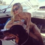Danielle Mathers Instagram - Yesterday, I said the most impossible goodbye to my best friend of 14 years. I have lost a parent, many family members and friends, but somehow there is nothing like the depth of pain I feel when losing my furry best friend. This one is different…more painful, left more of a hole than any other has. Sharing her last breath with her will resonate with me forever. It’s so finite, yet is so necessary as we are our pets whole world. Knowing how happy and comfortable she was in her final moments made it worth all the pain we took on yesterday. ✨ The pinnacle of my happiest years were spent with her. She knows ALL my secrets (there are a lot), she came to every job, casting, fitting with me…she even visited the Playboy Mansion and was my copilot everyday when I’d go to work on the radio show. And when we started the cannabis business… guess who was at @greenstreet @hightimes__ EVERY DAY?! This girl was the homie and has been everything to me since I was 21. ✨ My OG baby, my Muffin, the moo, bubbies, Mookintookin, Brooklyn… THANK YOU for being the best girl and the best partner in crime a person could ask for. It was an absolute honor knowing and loving you for so long… Mommy loves you forever and always… until we meet again.. I hope someone up there is letting you attack a hose & bark at their vacuum! 💕✨