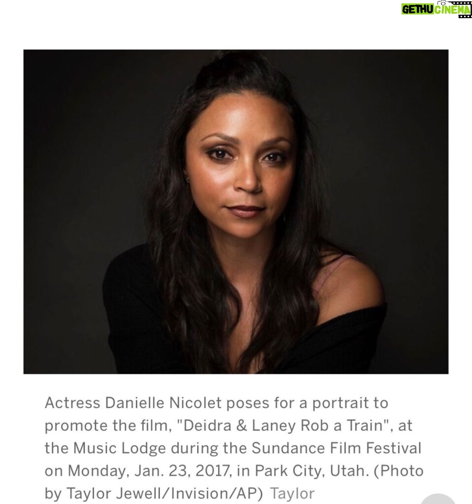 Danielle Nicolet Instagram - Sundance 2017. Sundance2022. So this time it’s without the snow, but it’s with a new title: WRITER - - - - - - - - - - - - - AND a new partner in creative crime: MEAGAN GOOD - - - - - - - - - - - - - - - I’m overwhelmed by this opportunity and never been more excited to log on to my laptop. Thank you @lolnetwork for believing in me, and for the incredible support along the way. Thank you @sundanceorg for supporting black female writers 👏🏽 and Thank You @meagangood for turning the pictures in my head into a real life thing! 🥰