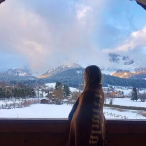 Danika Yarosh Instagram - Still dreaming about kaiserschmarrn 💛🌬❄️ @stanglwirt