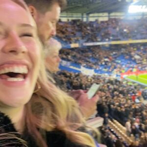 Danika Yarosh Instagram - a little latergram content from this weekend for you 🏆⚽️ thank you @chelseafc!!! 💙 #chelseafc