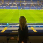 Danika Yarosh Instagram – a little latergram content from this weekend for you 🏆⚽️ thank you @chelseafc!!! 💙 #chelseafc