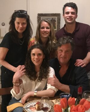 Daphne Zuniga Instagram - Happy Birthday Harry! 🎉🎈You are a true gift in all of our lives. I’m not here to embarrass you on your big day, but kinda I am, as the stepmama I am. Sorry not sorry. I hope this year is full of happiness, love, amazing adventures  and so many Backgammon wins! I know it’s all possible for you. Much love!. ❤️🙏🏼🎉