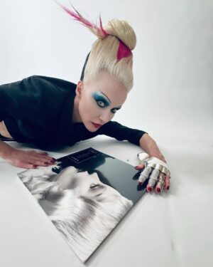 Daphne Guinness Instagram - SLEEP. My new album. Out the 21st of June. 🖤🚀