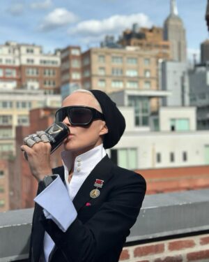 Daphne Guinness Instagram - Guinness is good for you