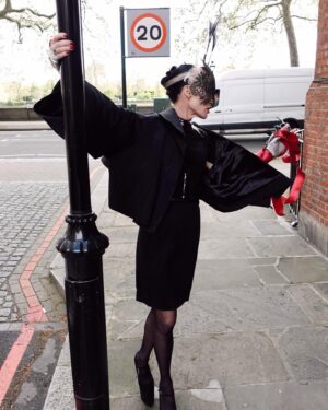 Daphne Guinness Instagram - Stepped out for a quick errand