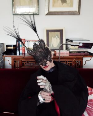 Daphne Guinness Instagram - Stepped out for a quick errand