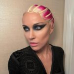 Daphne Guinness Instagram - I might look like an icicle…. #oscars24 #makeupbypatmcgrath using #patmcgrathlabs hair @peter.savic 💥🌋