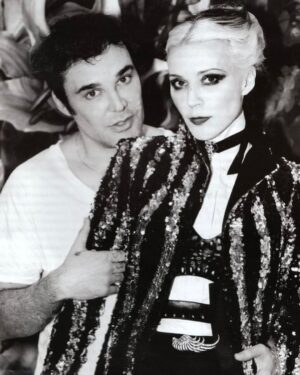 Daphne Guinness Instagram - Over the decades I have collaborated with some of the most brilliant creatives. By far the longest and deepest of these collaborations has been with @david_lachapelle. In my humble opinion the greatest director and photographers in the world but also my steadiest funniest and most unshakable friend. Time is the seventh video we have done together but for the last 25 years we have been having so many adventures, including shoots, but all so much fun. I feel like the luckiest person ever to have had a friendship like this. David is a shining star and one of the the only people that understands me. I love you.