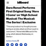 Dara Reneé Instagram - OMGOSH YALL!!! MY ORIGINAL SONG IS OUT!! IS THIS REAL LIFE???? 😭💛🎉 This song means so much to me and I’m so grateful I had the opportunity to write about something that hits so close to home❤️ Thank you @timfederle and @zachdodes for a chance of a lifetime 🥹🌼 THIS IS ONLY THE BEGINNING!! NEW MUSIC REAL SOON YALL!! HERE I COME!! 😭💛🎉🎉🎉 #hsmtmts #kourtneygreene