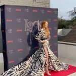 Darby Stanchfield Instagram - 💥Virtual World Premiere 💥@lockeandkeynetflix Season 2 💥🗝 DREAM TEAM 💥 Thank you!! 💥Stylists @daniandemmastyle 💥MU @fabiolamakeup 💥Hair @dickycollins 💥📸 @austinzward 💥🦓dress: @marmarhalim 💥glass slippers: @goodamerican 💥gems: @milkwhiteofficial 💥Publicists @imprintpr 💥style reporter @dani_charlton 💥videographer @emmarube 💥NY cheer squad @jenniferilyssa 💥LA cheer squad @domappel 💥Premieres @netflix Oct 22nd! 💥