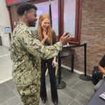Darby Stanchfield Instagram - Huge honor traveling Europe on a Goodwill Military Tour 🇺🇸 with the delightful @pauladelstein @tiyabird @realraymondcruz via #armedforcesentertainment to thank our military men & women for their service! I learned so much and am so grateful for the experience! 🇺🇸