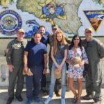 Darby Stanchfield Instagram - Huge honor traveling Europe on a Goodwill Military Tour 🇺🇸 with the delightful @pauladelstein @tiyabird @realraymondcruz via #armedforcesentertainment to thank our military men & women for their service! I learned so much and am so grateful for the experience! 🇺🇸