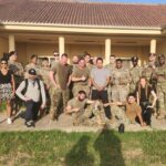Darby Stanchfield Instagram - Huge honor traveling Europe on a Goodwill Military Tour 🇺🇸 with the delightful @pauladelstein @tiyabird @realraymondcruz via #armedforcesentertainment to thank our military men & women for their service! I learned so much and am so grateful for the experience! 🇺🇸