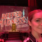Darcy Rose Byrnes Instagram – Tech week. #tech #theatre #techweek #reefermadness