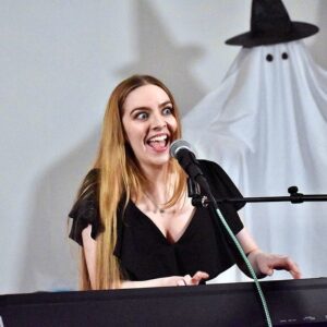 Darcy Rose Byrnes Instagram - Musical Comedian or literal horror movie demon? You decide #comedy #horror #musicalcomedy