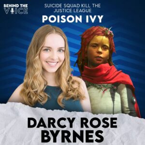 Darcy Rose Byrnes Instagram - My next guest on Behind the Voice podcast is the talented @darcyrosebyrnes who played Poison Ivy in Suicide Squad Kill The Justice League @suicidesquadrs @rocksteadygames 

This interview goes up this Sunday on YouTube and Spotify

#behindthevoice #suicidesquadkillthejusticeleague #suicidesquad #darcyrosebyrnes #gaming #videogames #podcast #acting #voiceacting #poisonivy