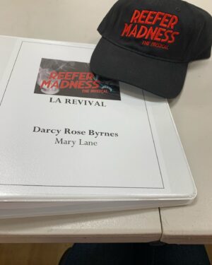 Darcy Rose Byrnes Instagram - Some spoiler free bts of @reeferthemusical rehearsal and tech. We have our first preview tonight. This cast, crew and creative team are friggin incredible. WE OPEN TOMORROW WHAAAAAT #bts #theatre