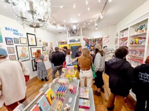 Daron Nefcy Instagram - Some pics from my solo show @leannalinswonderland ! Thank you to everyone who came! It was really fun. The work will be up until March 30th! Please stop by the gallery/ store and check it out. If you are not in LA there are still some paintings available online and the gallery ships. Link in bio or here- https://leannalinswonderland.com/collections/daron-nefcy-art-show