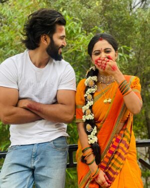 Darshini Gowda Instagram - Moksha🧡Panchami 

#nagapanchami #mokshapanchami #starmaa