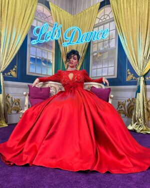 Dáša Šárközyová Instagram - ❤️‍🔥 Prve kolo je za nami, Let’s dance odstartovane vo velkom style!🔥.. Uzila som si to na maximum! A uz teraz sa tesim na vsetky dalsie kola a zazitky😍.. #red #dress