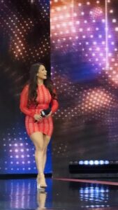 Dasha Kuret Gonzalez Instagram - Uhhhhhhh I just love my job!!! 🤗😍🤩🥰 Thank you to my sweet coworker @jeffreybjones for recording this fun clip of my entrance into the arena this past Saturday for #AEWCollision in #Dallas #TX Also: I’m not a fan of panty lines lol therefore I’m very disappointed in myself. I showed my mom and she said she forgives me. 😇🙏🏽💃🏽 Glam by: @aewglam @applicationsbyabby @aew_heels @aew @aewontv #Wrestling #Announcer #MasDasha