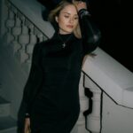 Davina Geiss Instagram - Forbes night in cannes🖤 thank you @forbes_fr for an amazing evening 📸 @gianmeinecke