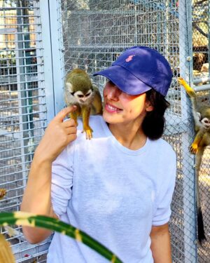 Dawn Lanny-Gabay Instagram - כשמרקו פגש את קופיפו🐒
סאונד חובה לנוסטלגיים