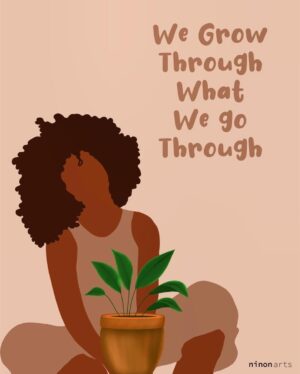 Dawn-Lyen Gardner Instagram - Growing everyday 🌱 grateful for the reminder and art by @ninonarts 👇🏻
•
Give yourself a pat on the back because you made it 💕. Art print available in my shop . Link in my bio ✨

#atribeofwomen#blackgirlsillustrate#blackcreators#blackartwork#blackwomanartists##blackartistspace#flatillustration#creativewomencommunity#shopsmallbiz#shopsmallcanada#melaninart#blackgirlart#womenofillustration#buyfromblackwoman#blackartmatters#blackgirljoy#womeynempowerment#wocartist#artforblackgirls#motivationalquotes#sundayvibes#selfcareday#selfcaresis#quoteoftheday#plantmomma#plantmomaesthetic