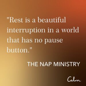 Dawn-Lyen Gardner Instagram - Tricia Hersey, founder of @TheNapMinistry, is one of my favorite revolutionary writers and dreamers. Her message: 

"Rest is critical because it's counterintuitive and counter-narrative to see slowing down, napping and rest as a key to our movement for Black liberation. But it really is so important because rest disrupts and pushes back and allows space for healing, for invention, for us to be more human."

She founded The Nap Ministry in 2016 and in addition to having Instagram and Twitter accounts that continue to share this message, she offers collective napping experiences and workshops and raises awareness of the racial sleep gap.

Go give her a follow if you haven't yet, and then go take a nap ☺️
#BlackRestIsPower

Image 1 & 3 by @calm
Image 2 by @thenapministry @charliewattphoto
Image 4 by @thenapministry