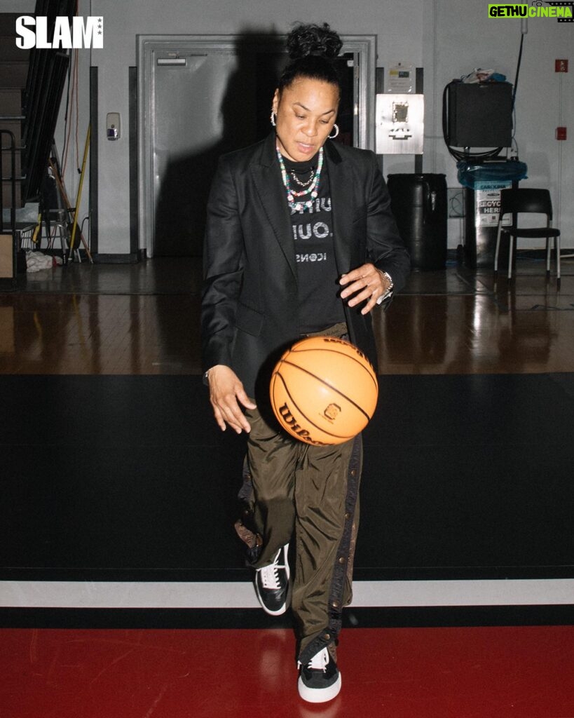 Dawn Staley Instagram - Dawn Staley isn’t just the head coach of South Carolina. She’s also rewriting the standards of excellence for head coaches everywhere. SLAM 250 is out now. LINK IN BIO