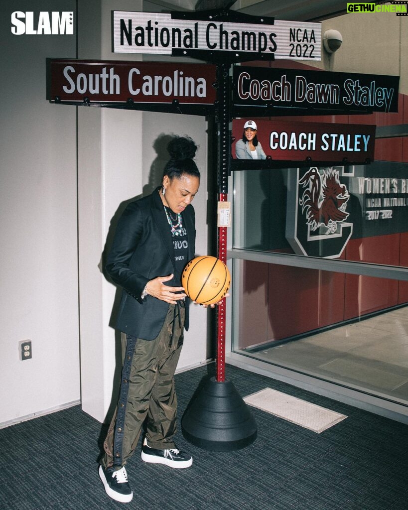 Dawn Staley Instagram - THE CEO. South Carolina coach and three-time national champion Dawn Staley covers SLAM 250. LINK IN BIO