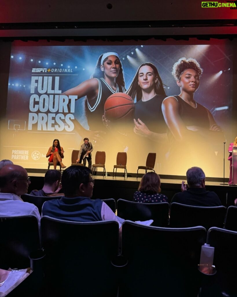 Dawn Staley Instagram - When one of us is in the spotlight we show up and show out. @gamecockwbb is in the building seeing @kamilla_cardoso docuseries. Congrats KMill!! We love you! @lehda.aaa @victariasaxton @aliyah.boston