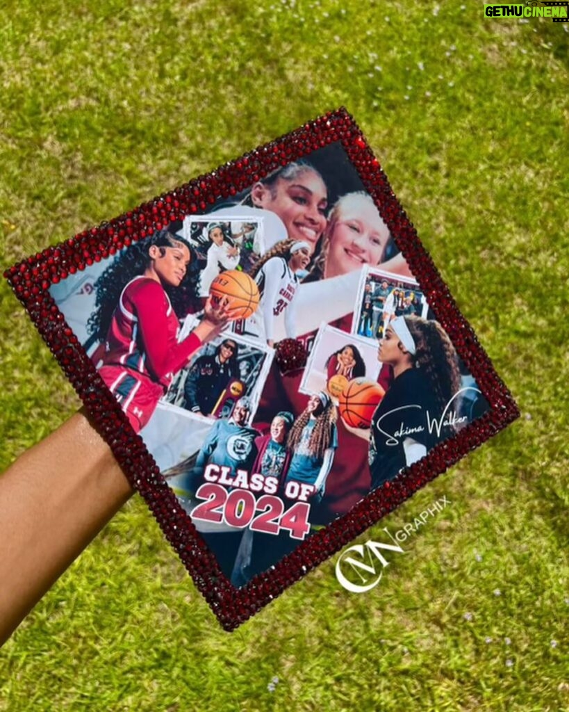 Dawn Staley Instagram - Meet the GRADUATE @GamecockWBB @sakimawalker is one in the number! A little known fact…..Sakima LOVE Walker. She crossed the stage and I found out her middle name is LOVE. #love #champ